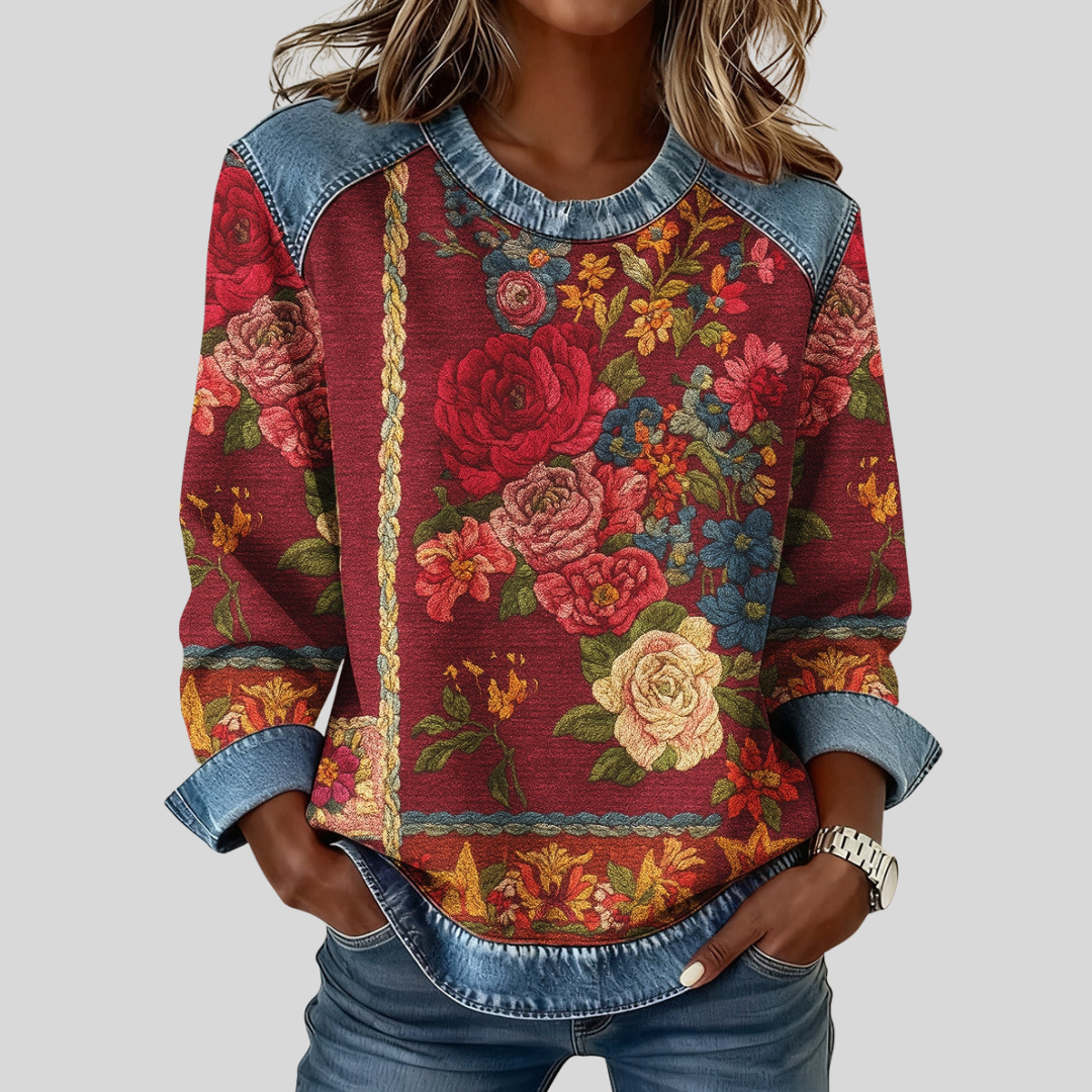 Junelle | Bloemenprint Sweatshirt