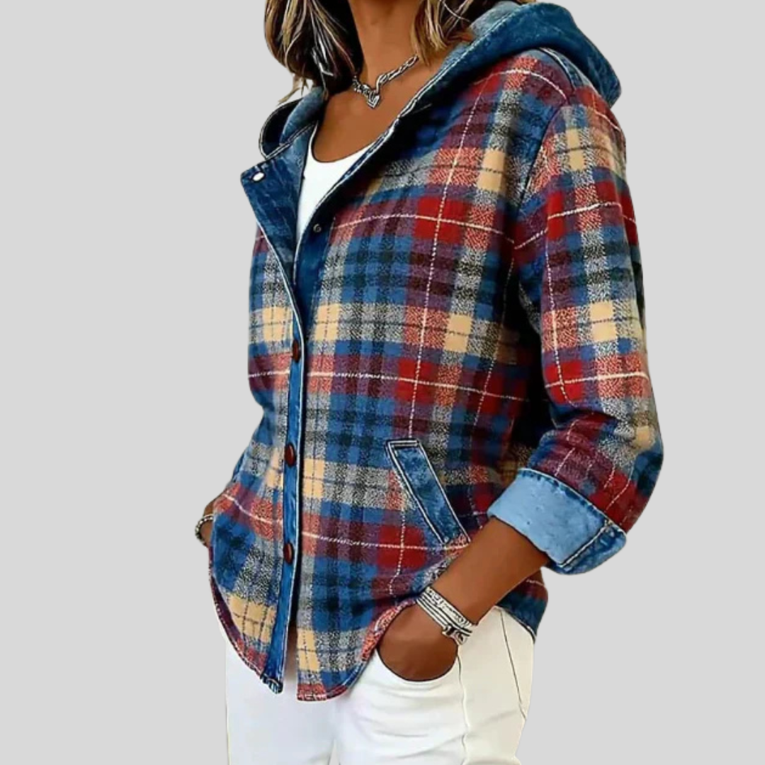 Hildred | Gevoerde Geruite Shacket