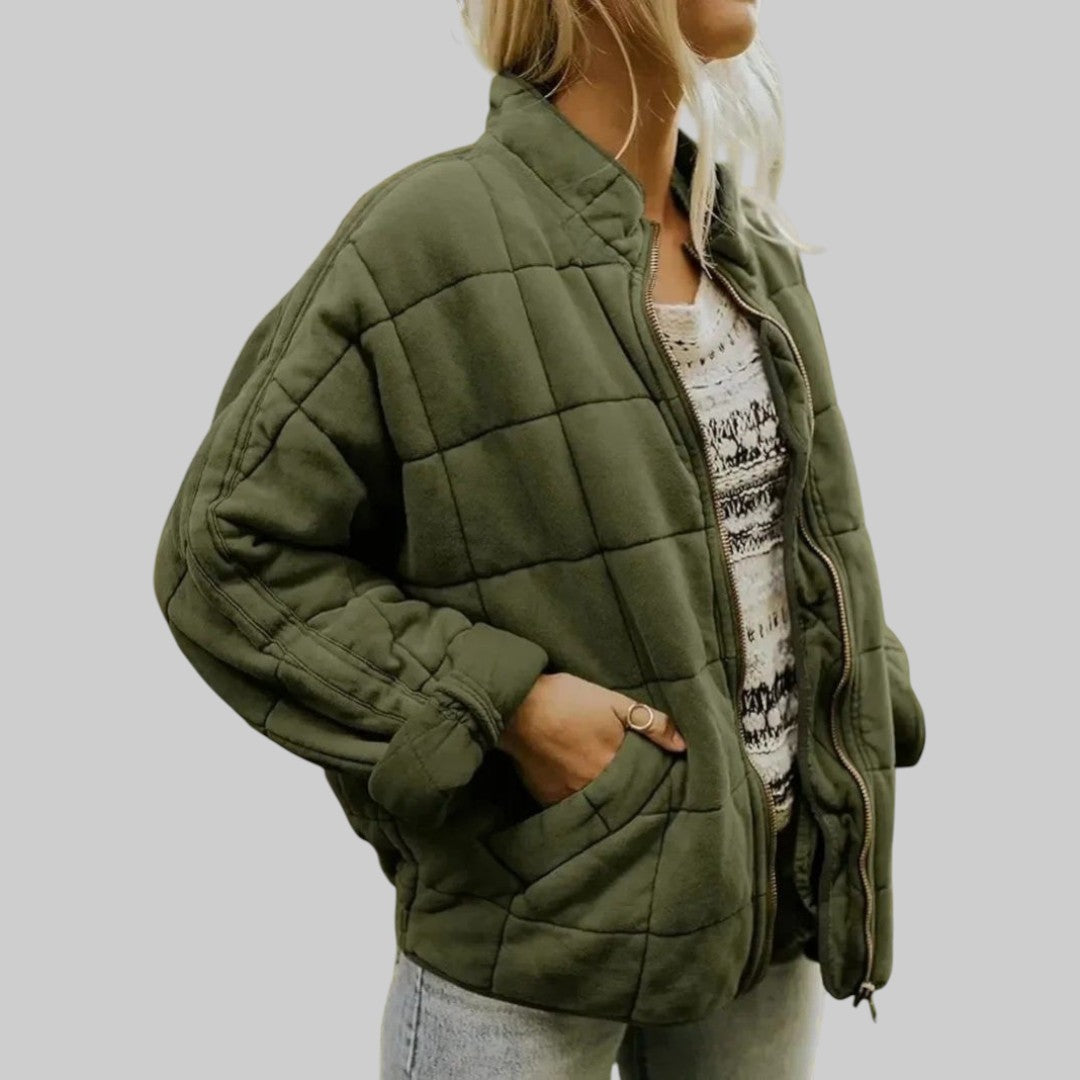 Josiane | Elegante oversized gewatteerde jas