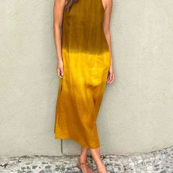 Heather - Casual Gradient Jurk