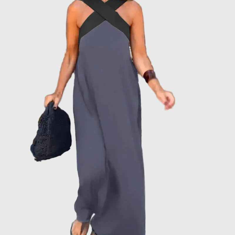 Elena | Maxi Jurk Vloeiend en Elegant
