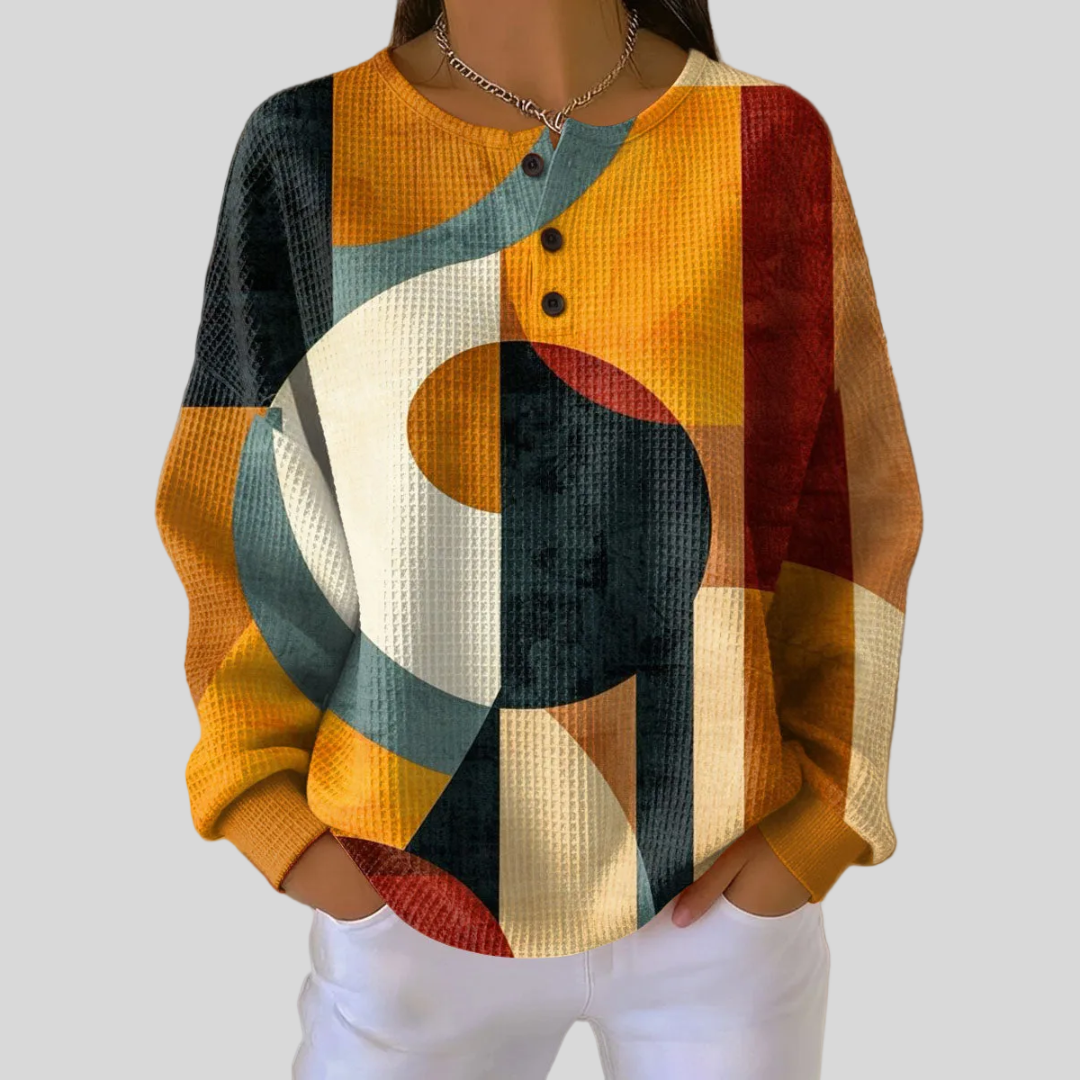 Bexmore | Geometrisch Patroon Sweatshirt
