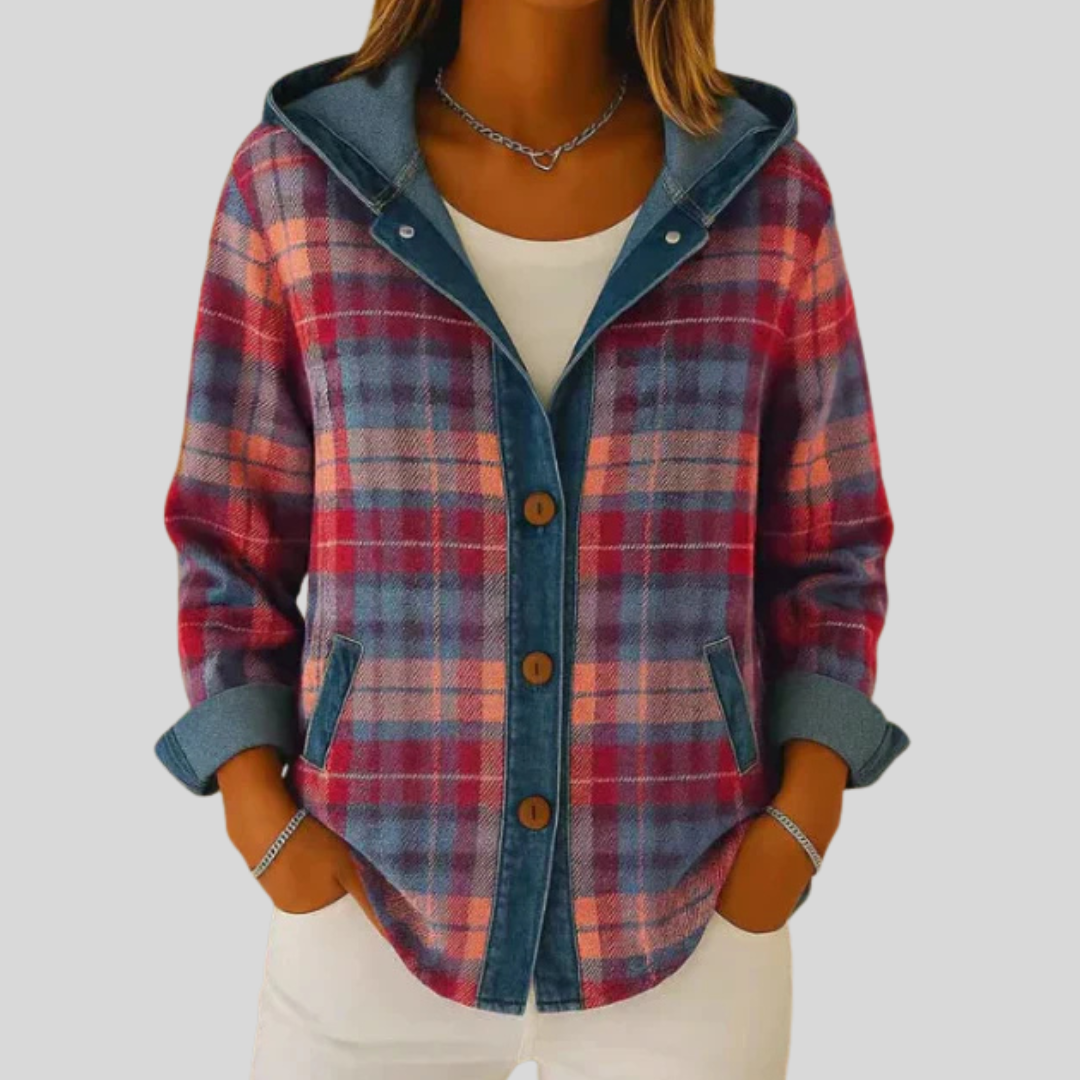 Hildred | Gevoerde Geruite Shacket
