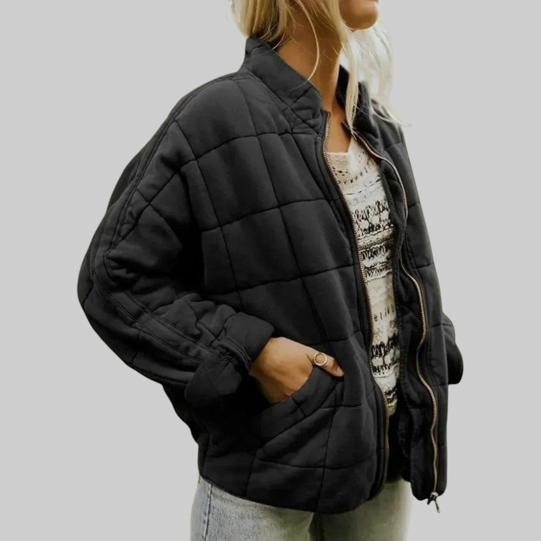Josiane | Elegante oversized gewatteerde jas