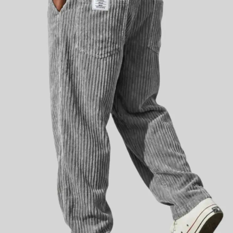 Edgar | Brede ribcord broek
