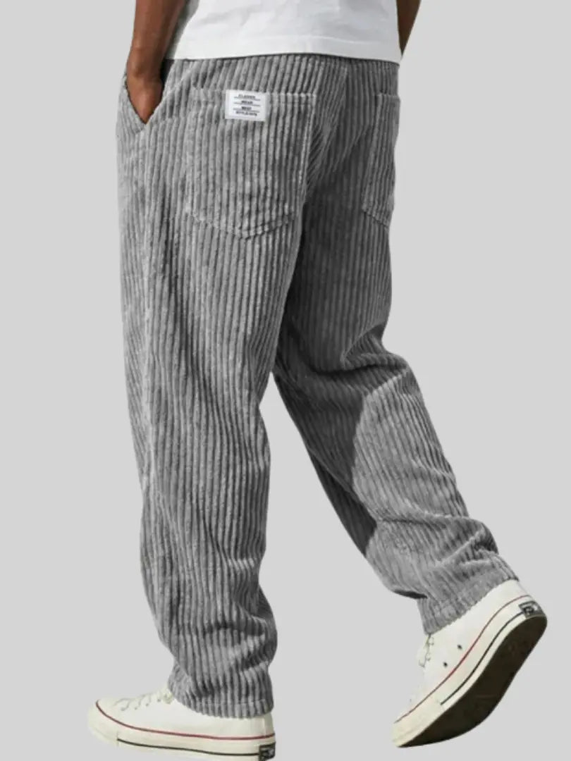 Edgar | Brede ribcord broek
