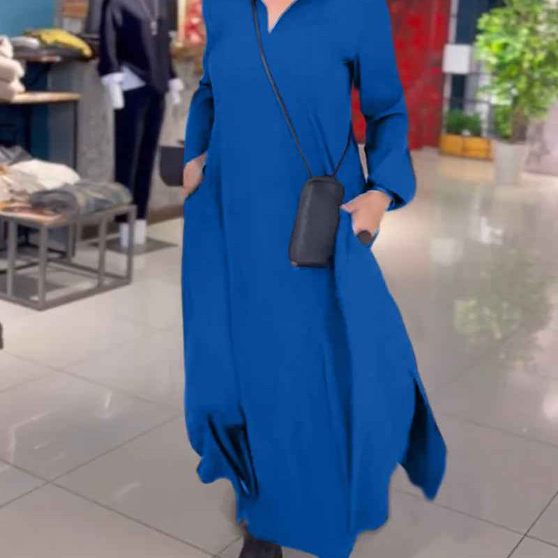 Sylvie - Lange losse jurk