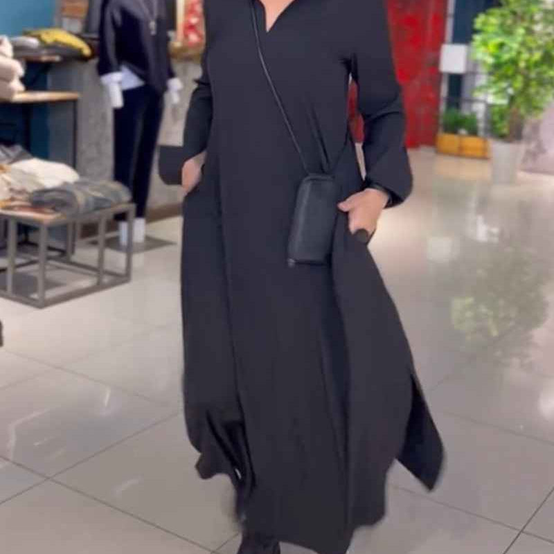 Sylvie - Lange losse jurk