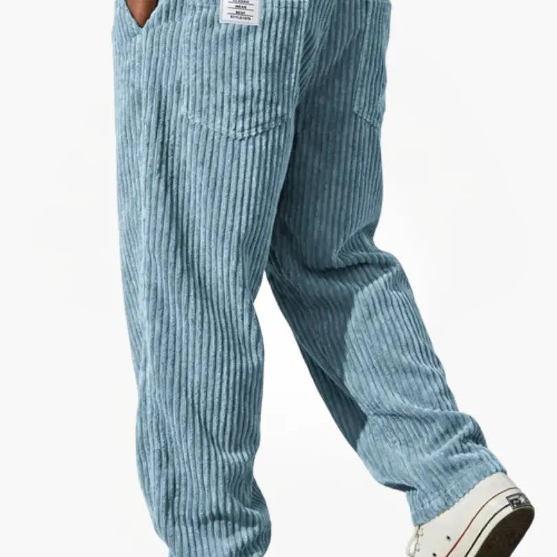 Edgar | Brede ribcord broek