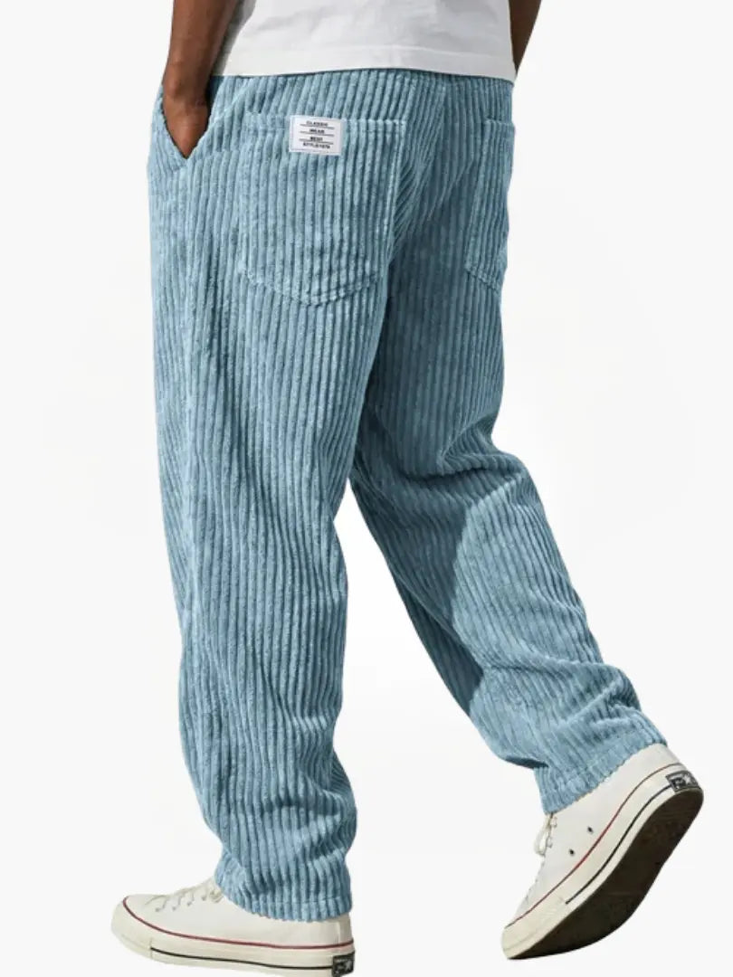 Edgar | Brede ribcord broek