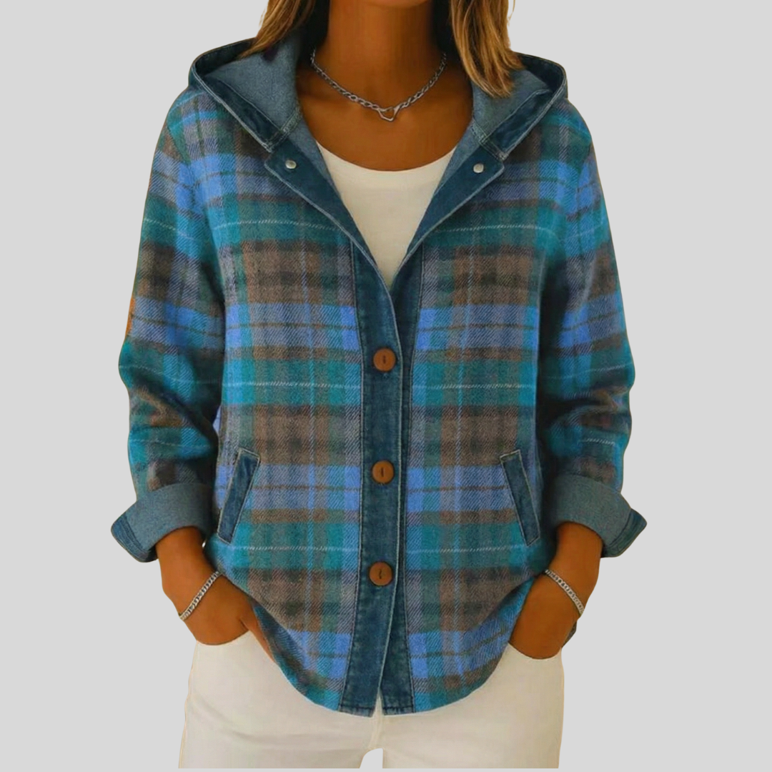 Bevlyn | Gevoerde Geruite Shacket