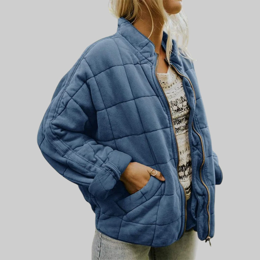 Josiane | Elegante oversized gewatteerde jas