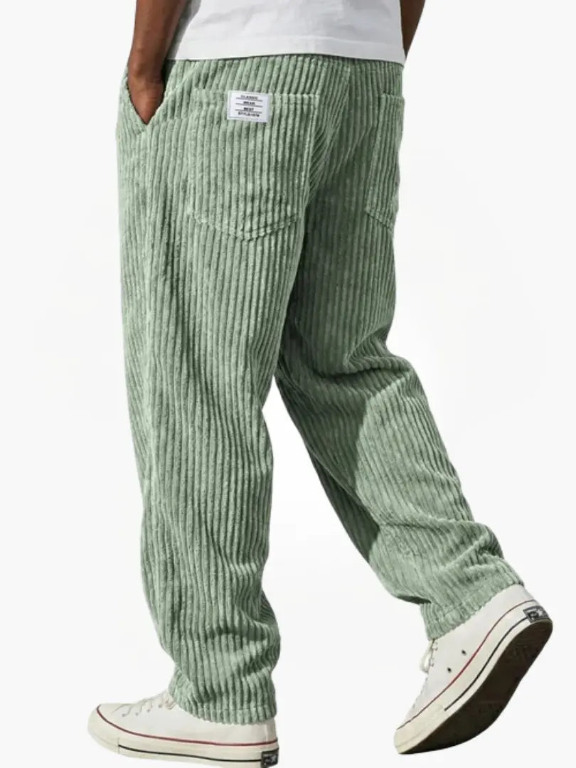 Edgar | Brede ribcord broek