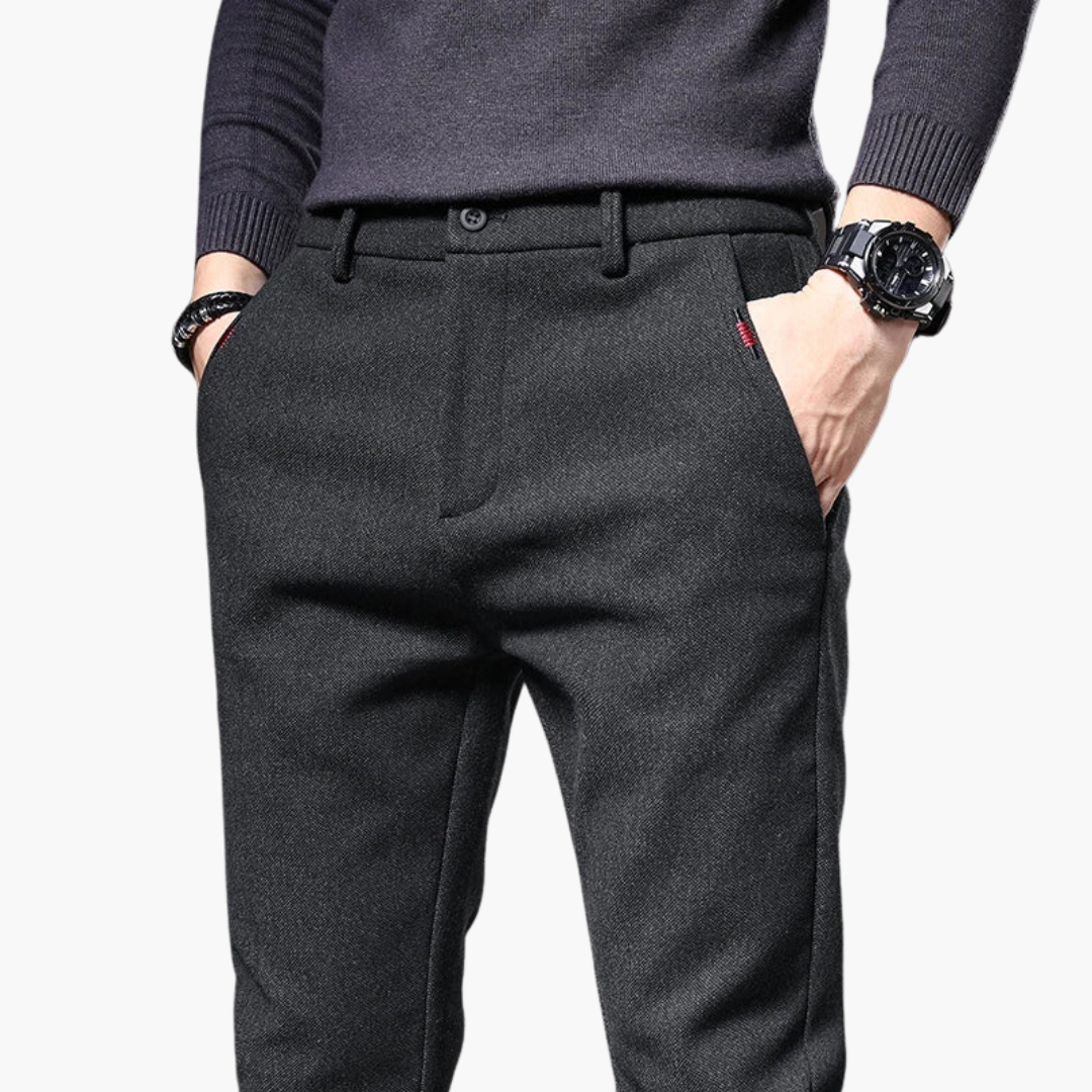 Harvey | Nette slim fit broek
