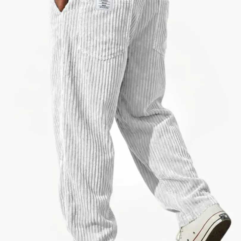 Edgar | Brede ribcord broek
