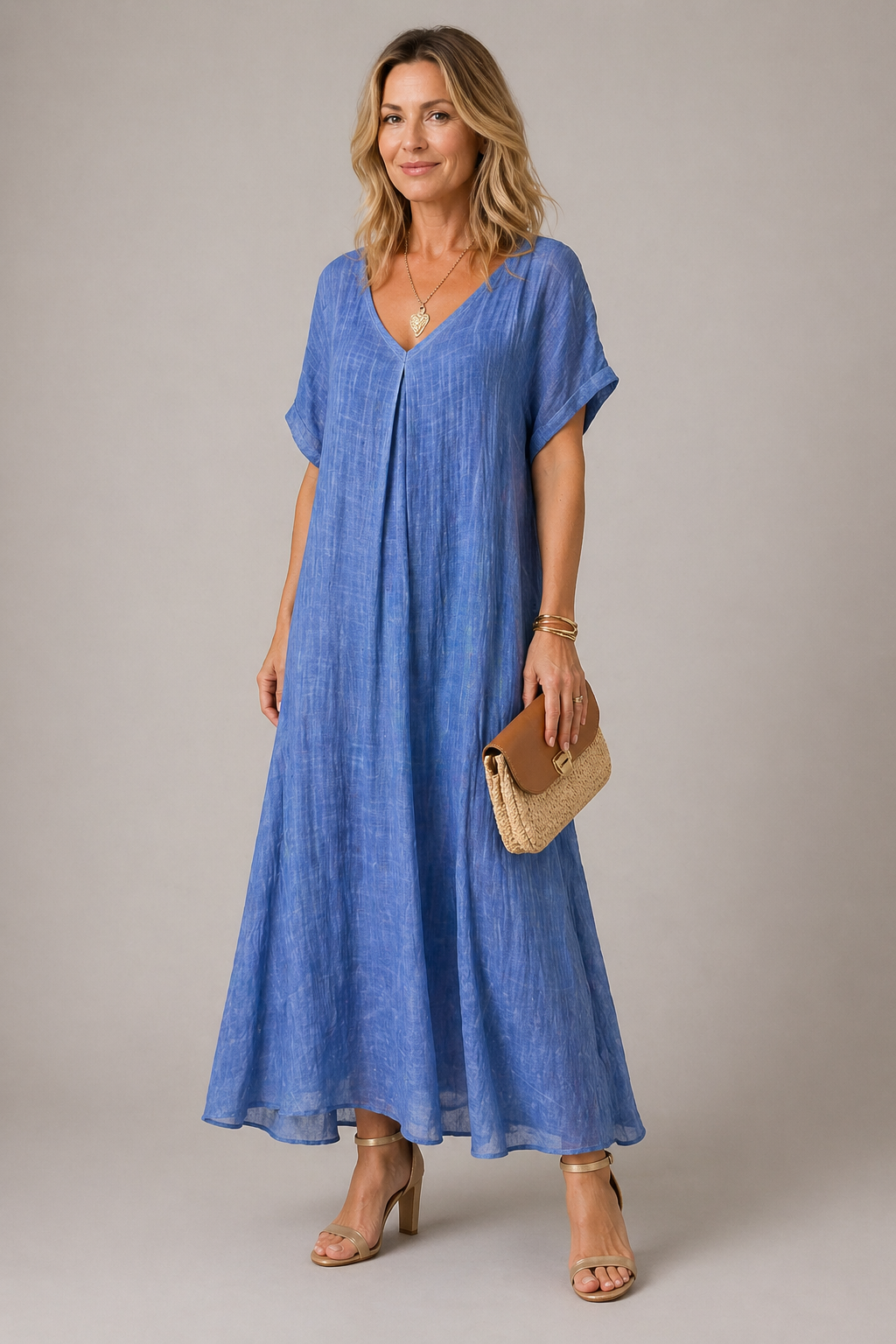 Skylar | Blue Jurk