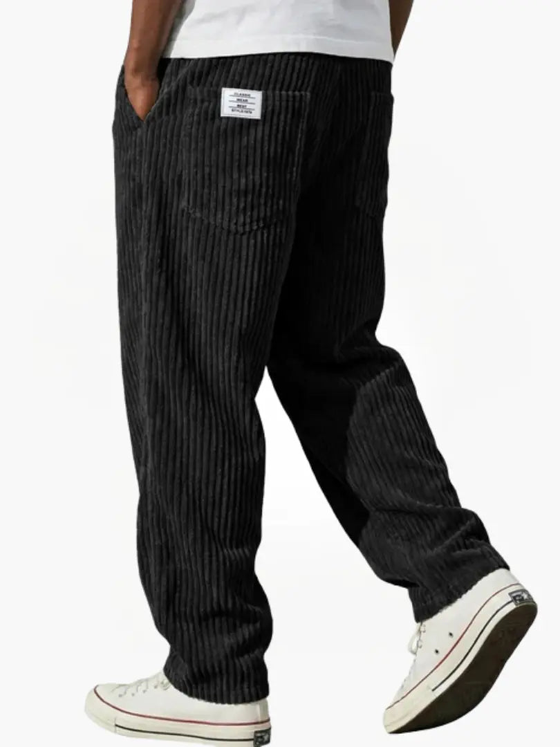 Edgar | Brede ribcord broek