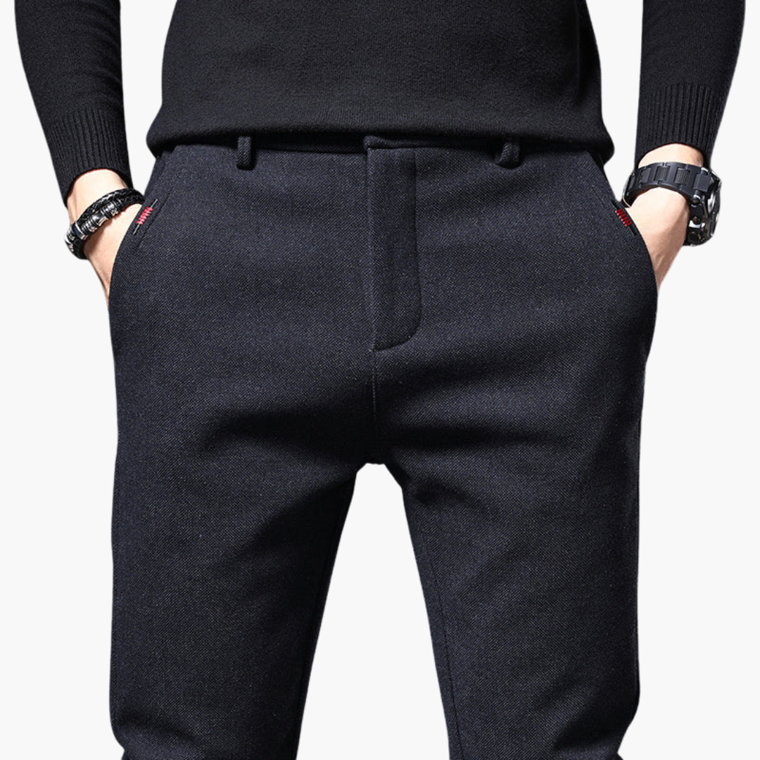 Harvey | Nette slim fit broek