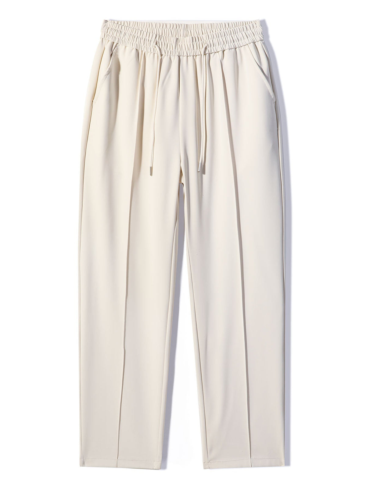 Abel | Geplooide pantalon met trekkoord