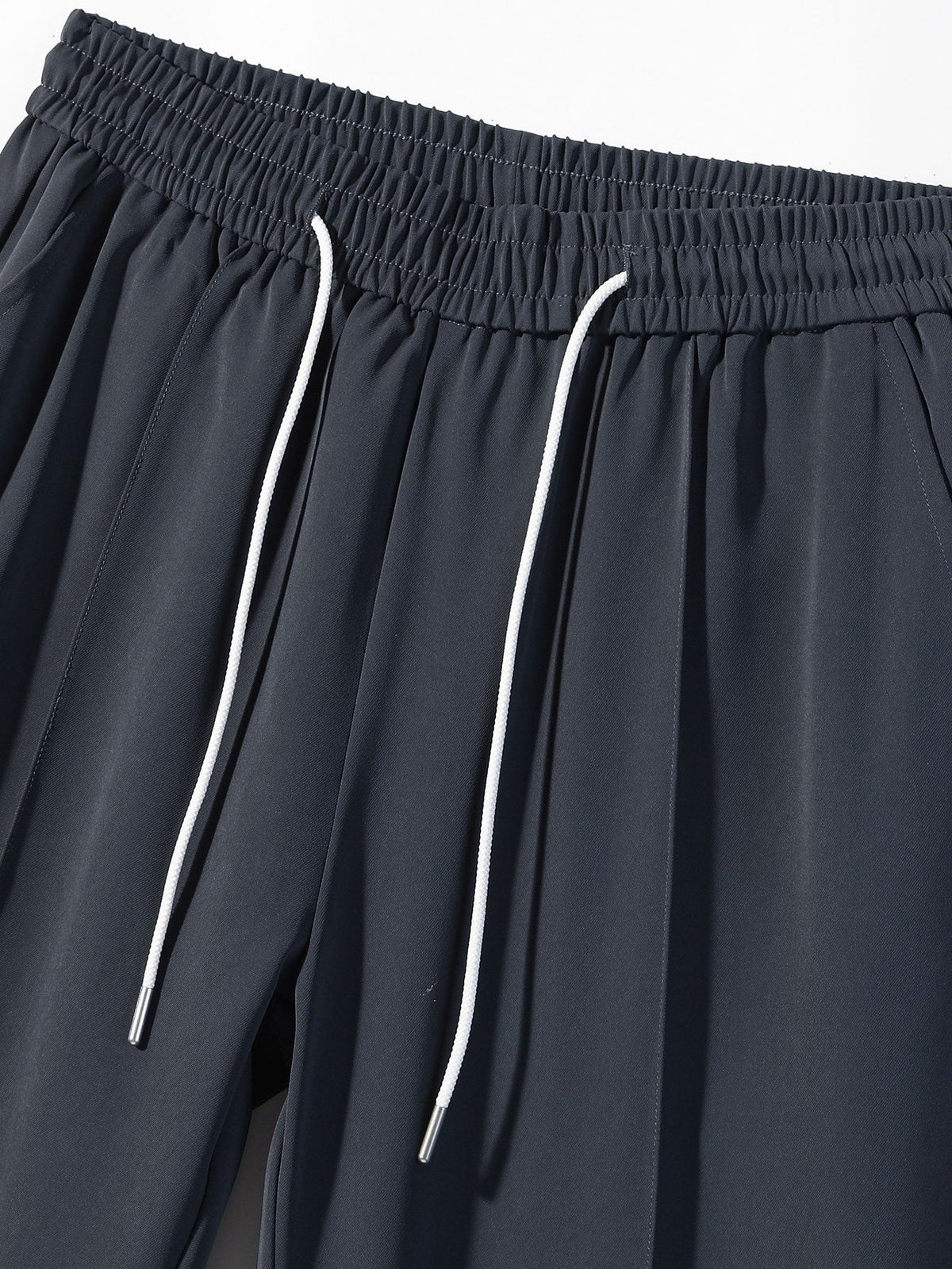 Abel | Geplooide pantalon met trekkoord