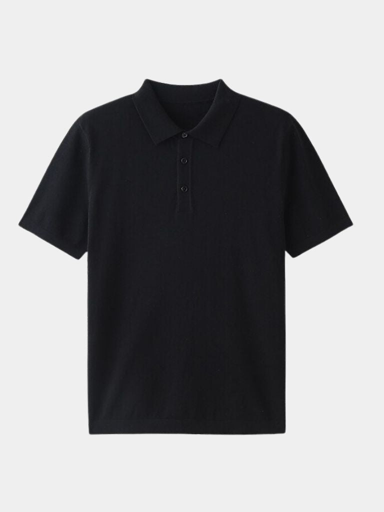 Aldert | Klassieke polo met korte mouwen en knoopsluiting