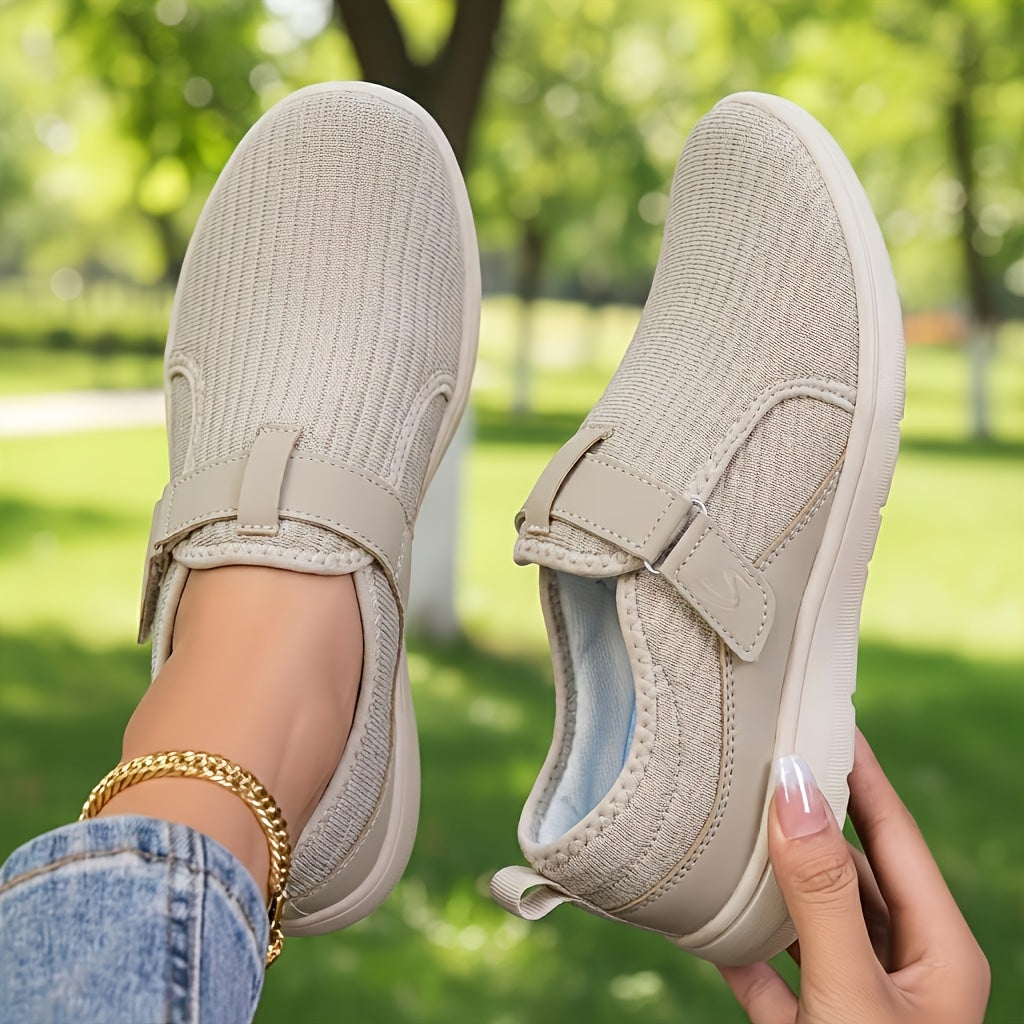 Anke | Verstelbare Comfort-Sneaker met Extra Brede Pasvorm – Moeiteloos aan- en uittrekken