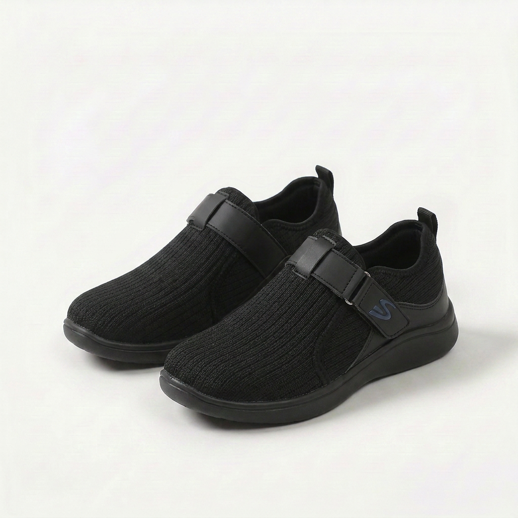 Anke | Verstelbare Comfort-Sneaker met Extra Brede Pasvorm – Moeiteloos aan- en uittrekken