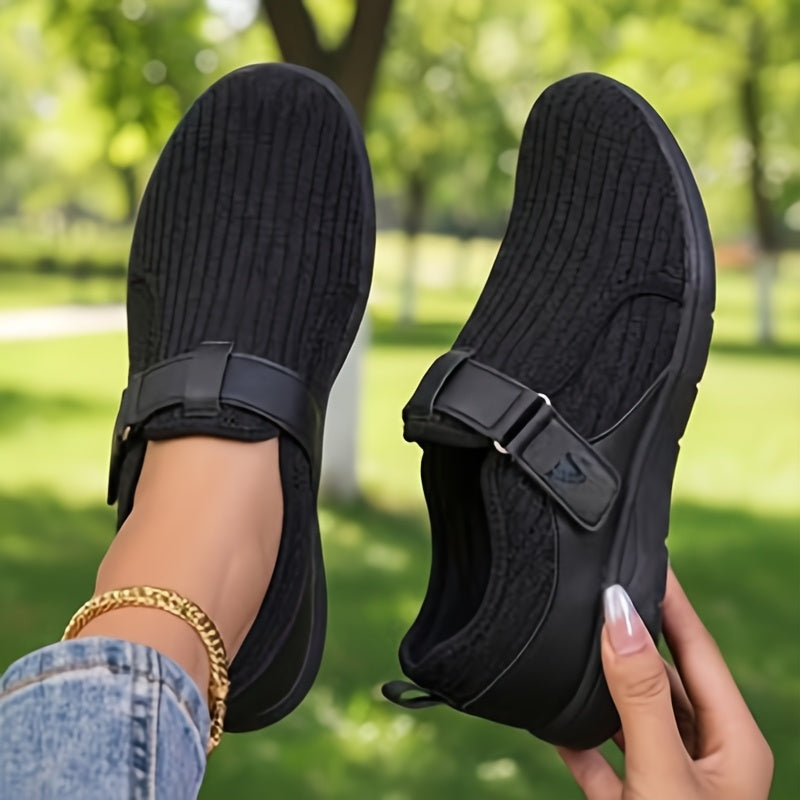 Anke | Verstelbare Comfort-Sneaker met Extra Brede Pasvorm – Moeiteloos aan- en uittrekken