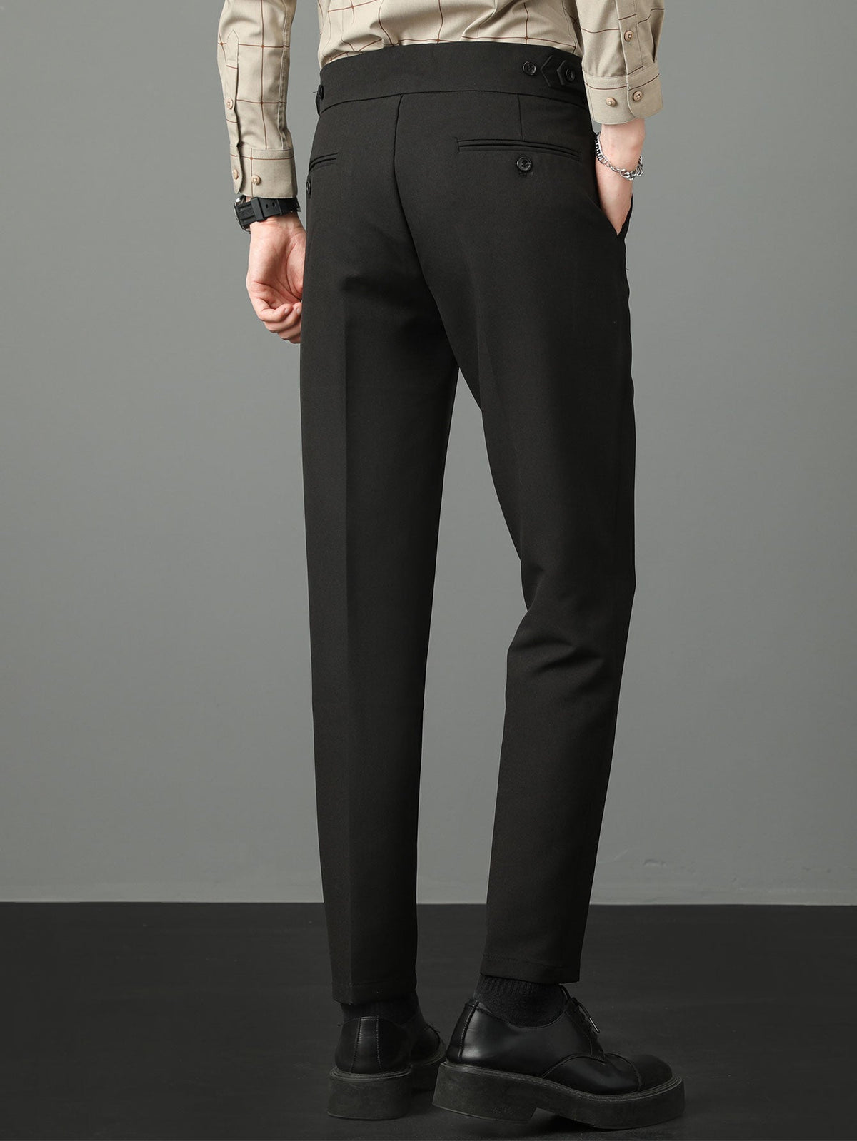 Barend | High waist slim fit pantalon