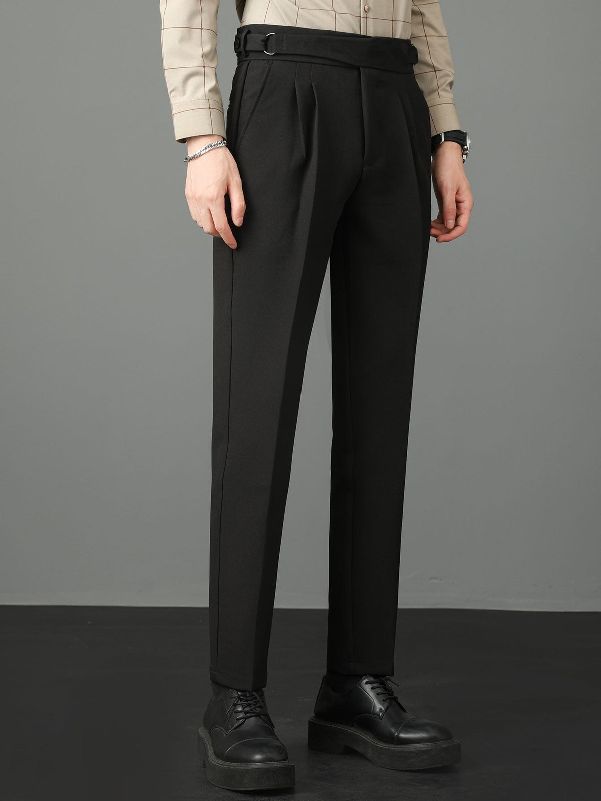 Barend | High waist slim fit pantalon