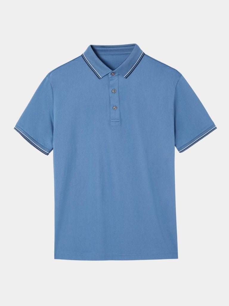 Bernardus | Blauwe klassieke polo