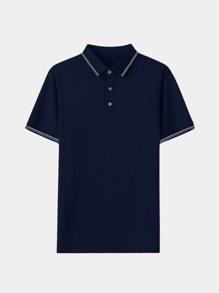 Bernardus | Blauwe klassieke polo