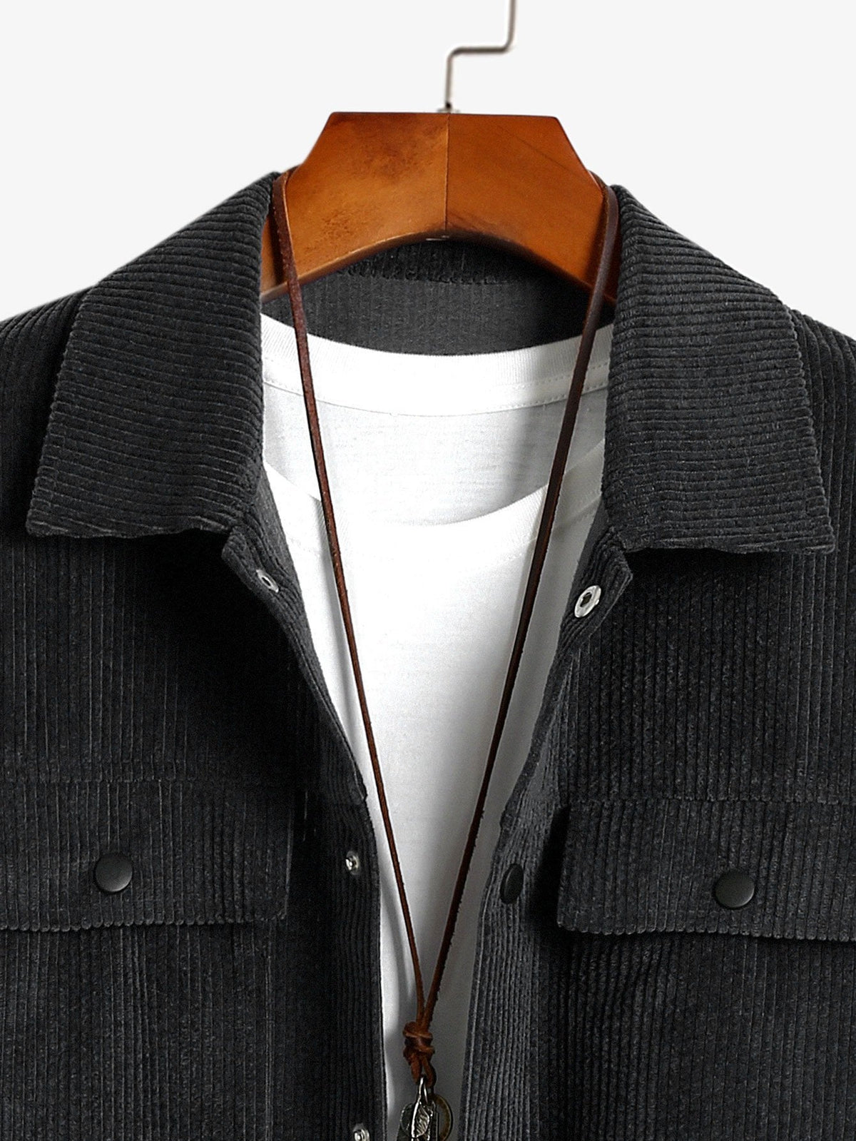Bert | Corduroy jack met zakken