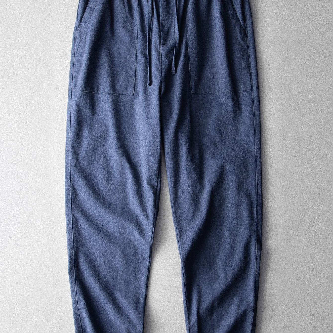 Bo | Linnen katoenen broek straight leg