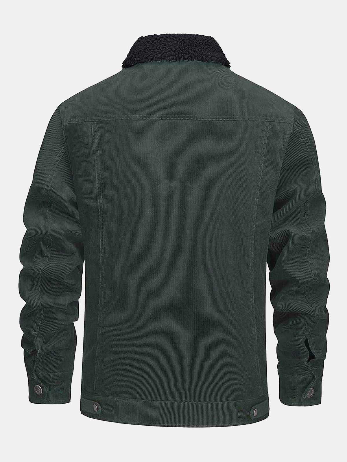 Bram | Corduroy jack met warme teddyvoering