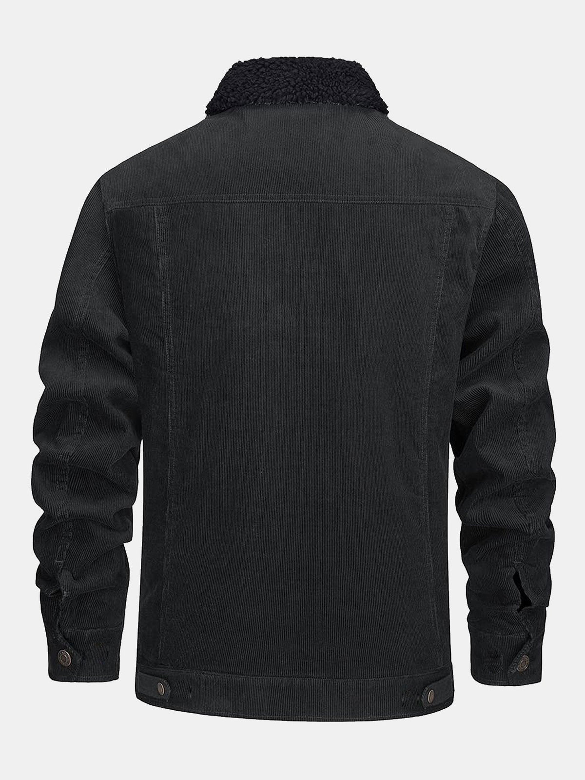 Bram | Corduroy jack met warme teddyvoering