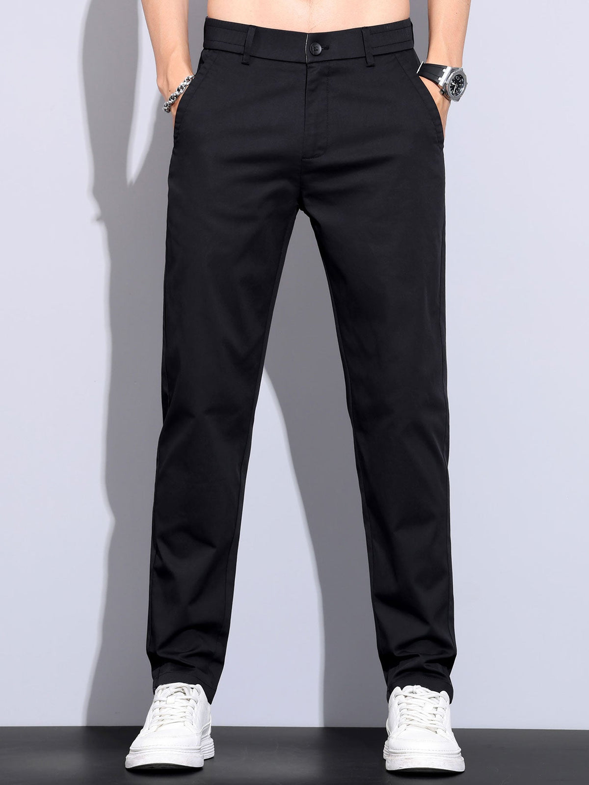 Brent | Pantalon straight leg