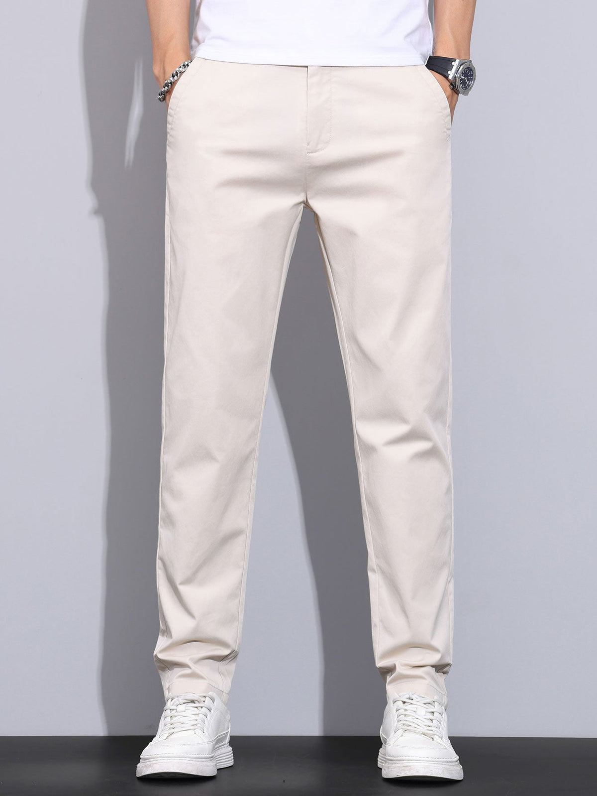 Brent | Pantalon straight leg