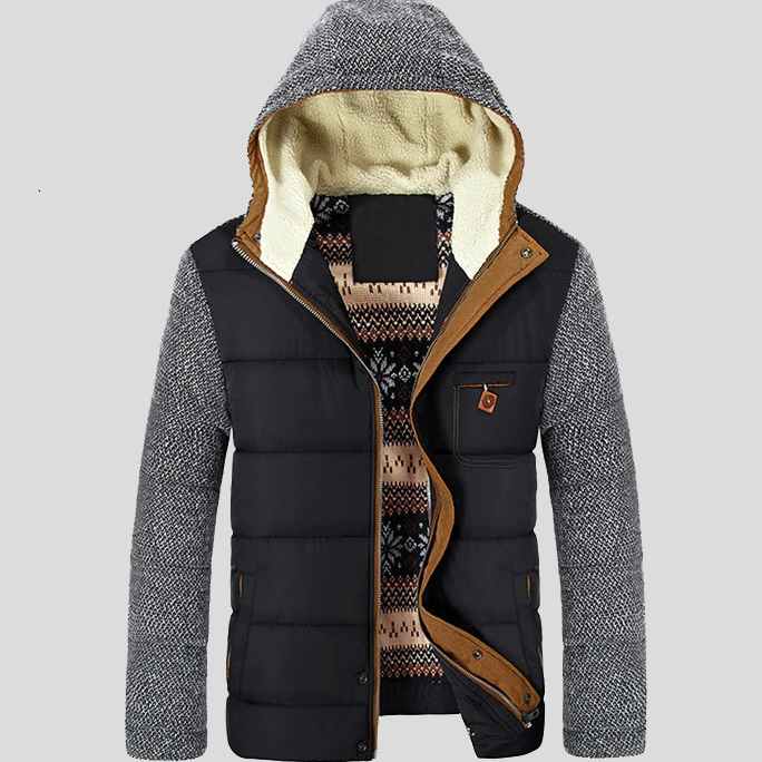 Huub | Marineblauwe gewatteerde bodywarmer