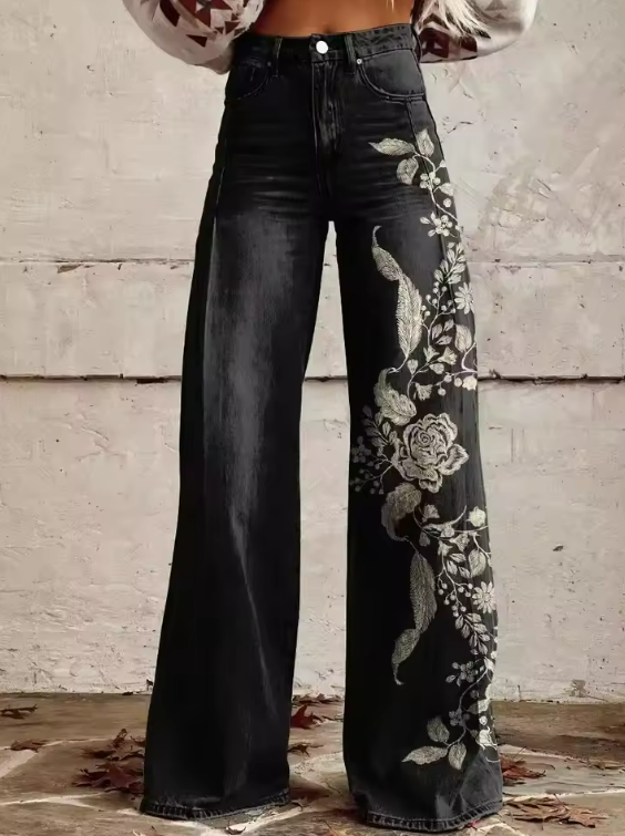 Chantal | Tijdloze boheemse broek
