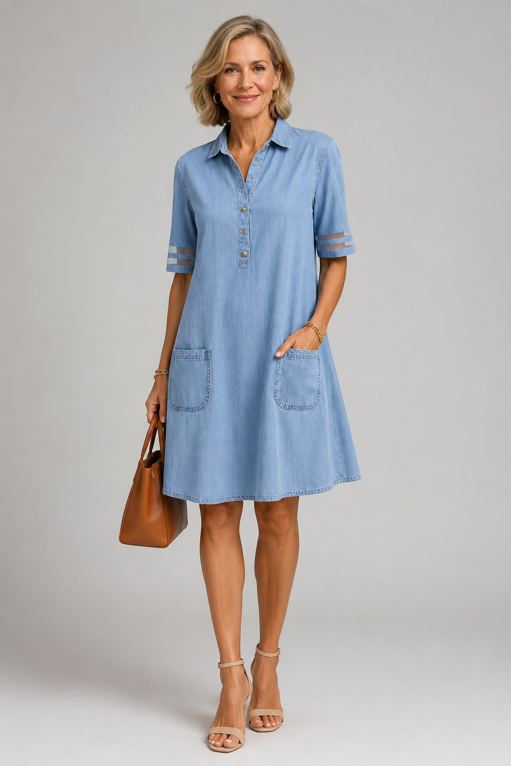 Brittany | Denim Jurk