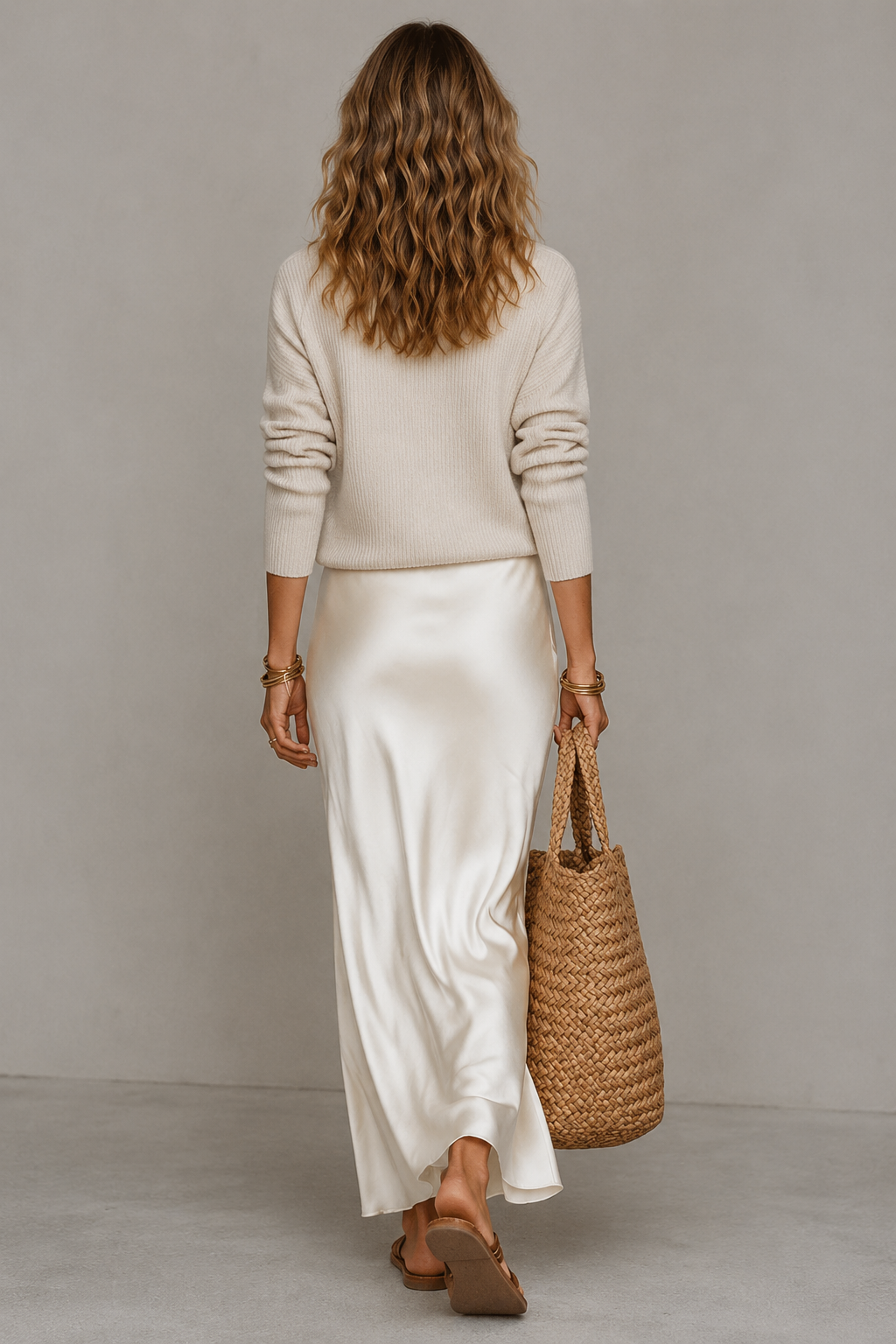 Elena | Satin Jurk