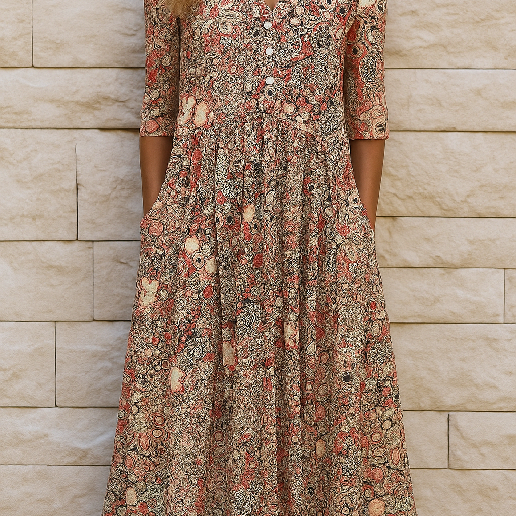 Harlow | Elegante Jurk met V-Hals