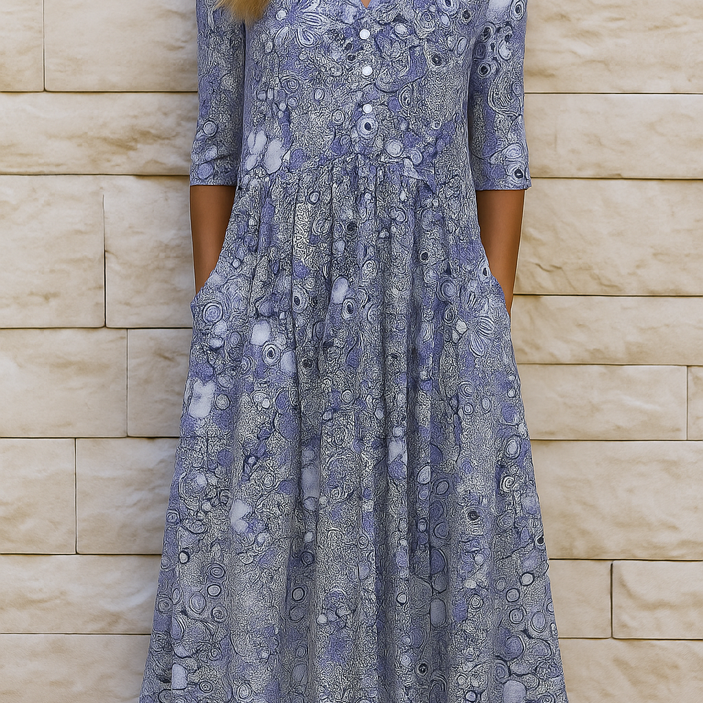 Harlow | Elegante Jurk met V-Hals