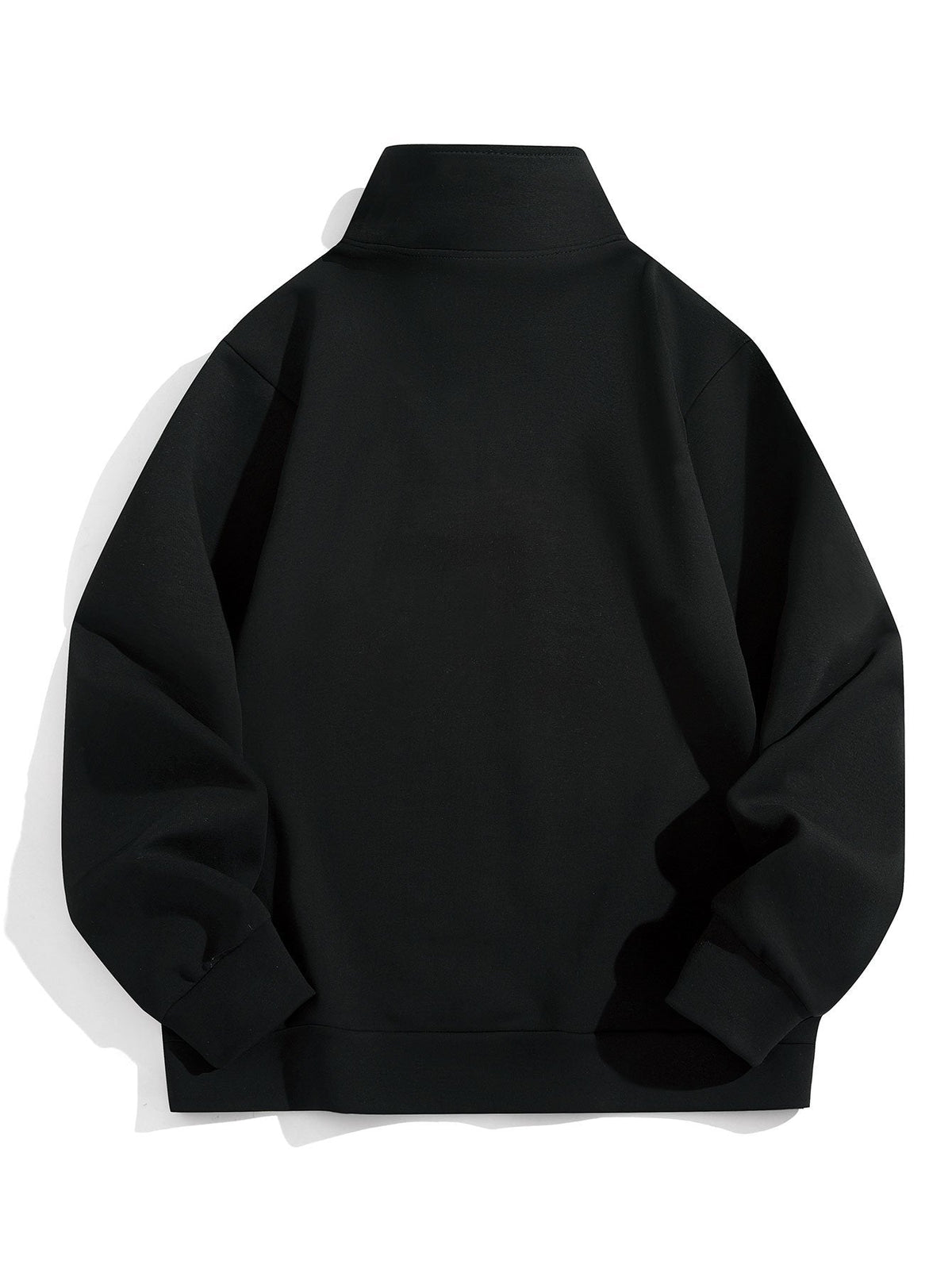 Colin | Sweater met hoge kraag en korte rits