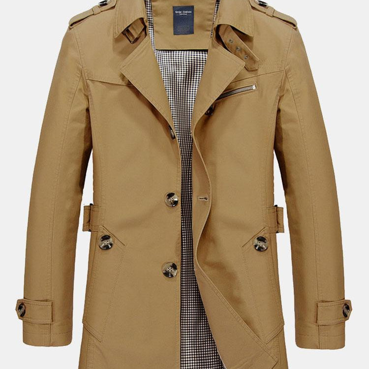 Daniël | Verlengde chino coat