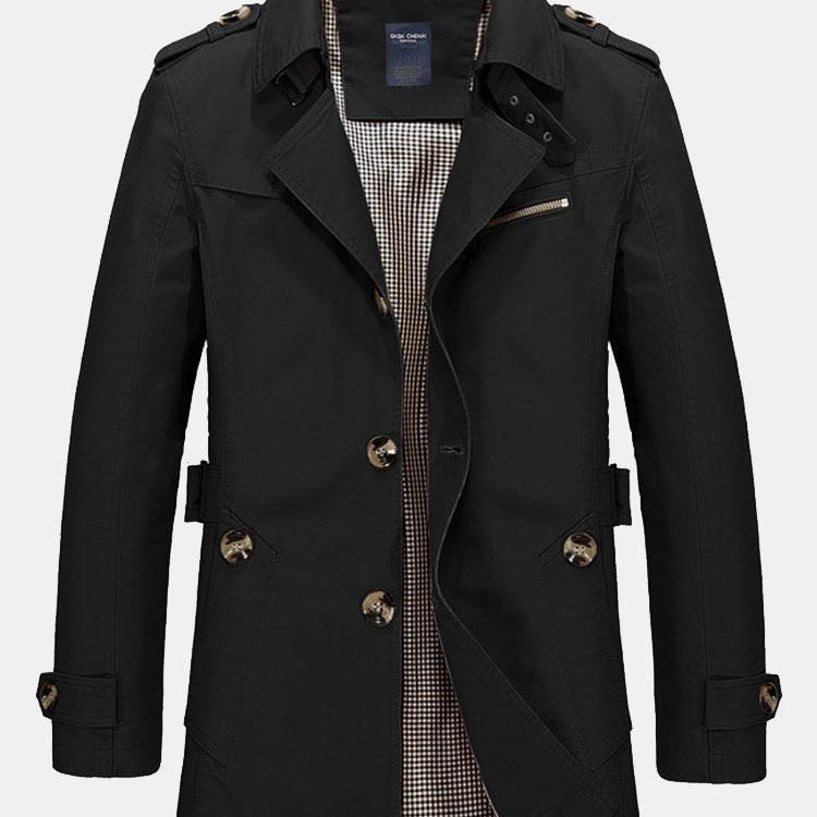Daniël | Verlengde chino coat