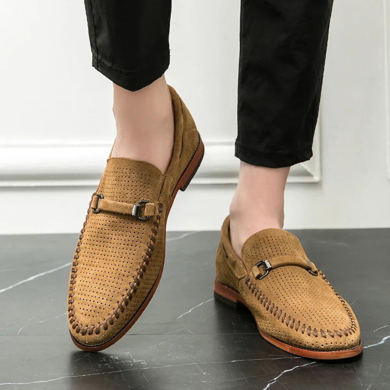 Dave | Suède penny loafers Firenze
