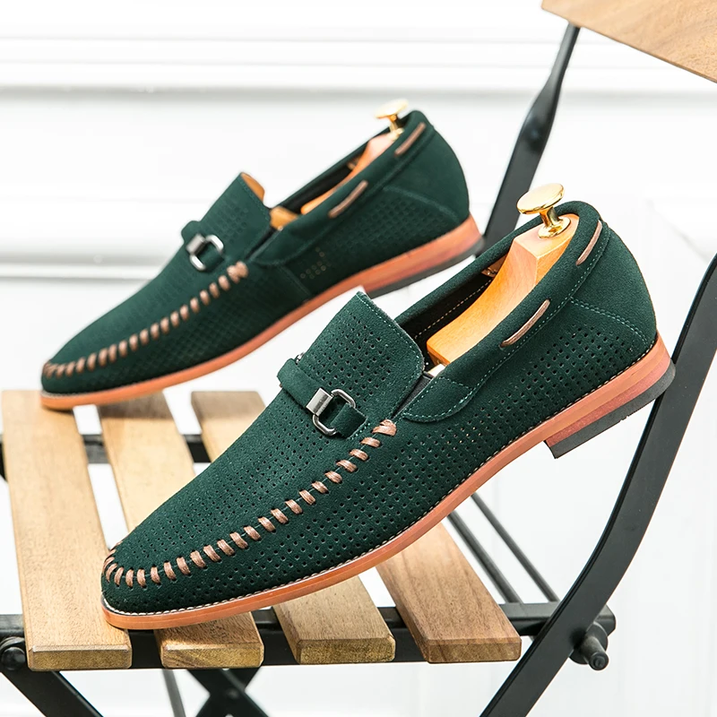 Dave | Suède penny loafers Firenze