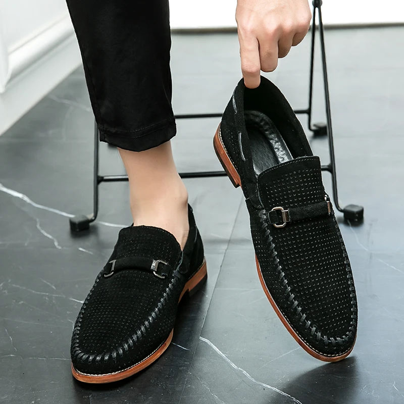 Dave | Suède penny loafers Firenze